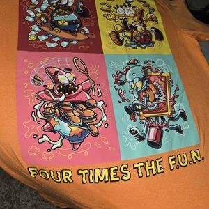 Nickelodeon Orange Graphic Tee
